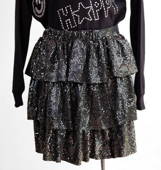 Girl's Metallic Skirt