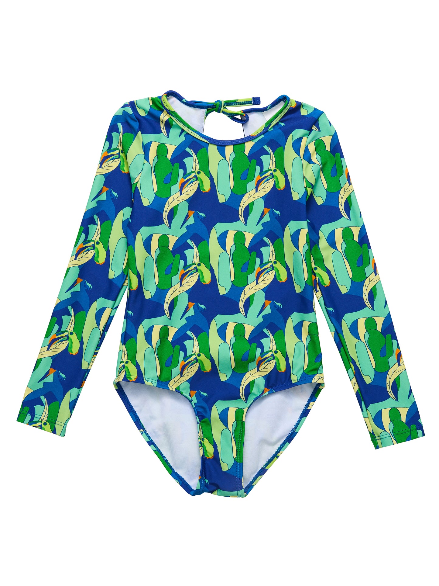 Toucan Jungle Sustainable Keyhole Surf Suit