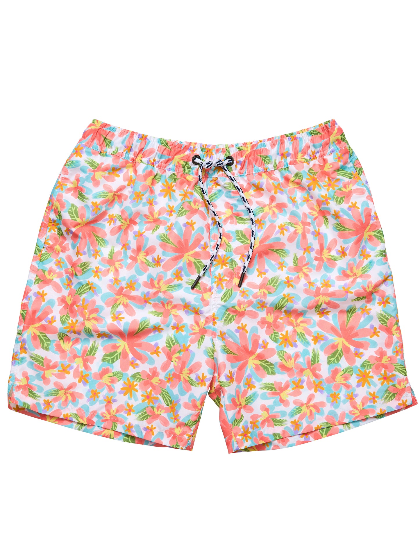 Mens Hawaiian Luau Sustainable Swim Short