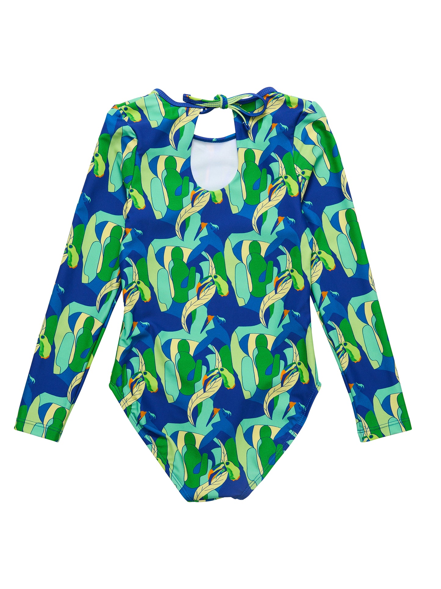 Toucan Jungle Sustainable Keyhole Surf Suit