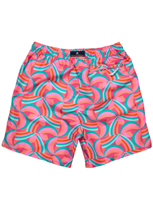 Men's Geo Melon Sustainable Swim Short