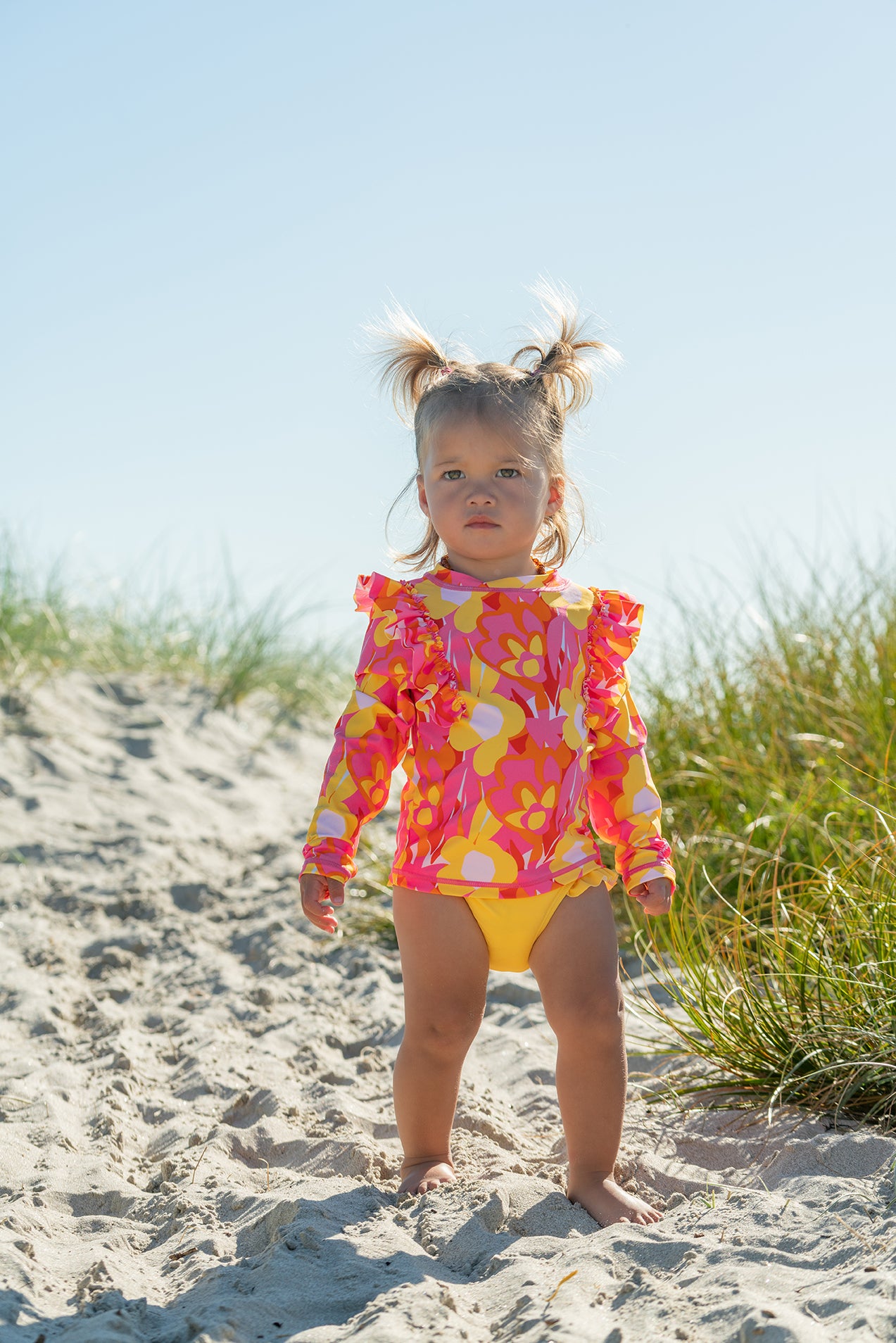 Pop of Sunshine Ruffle Set