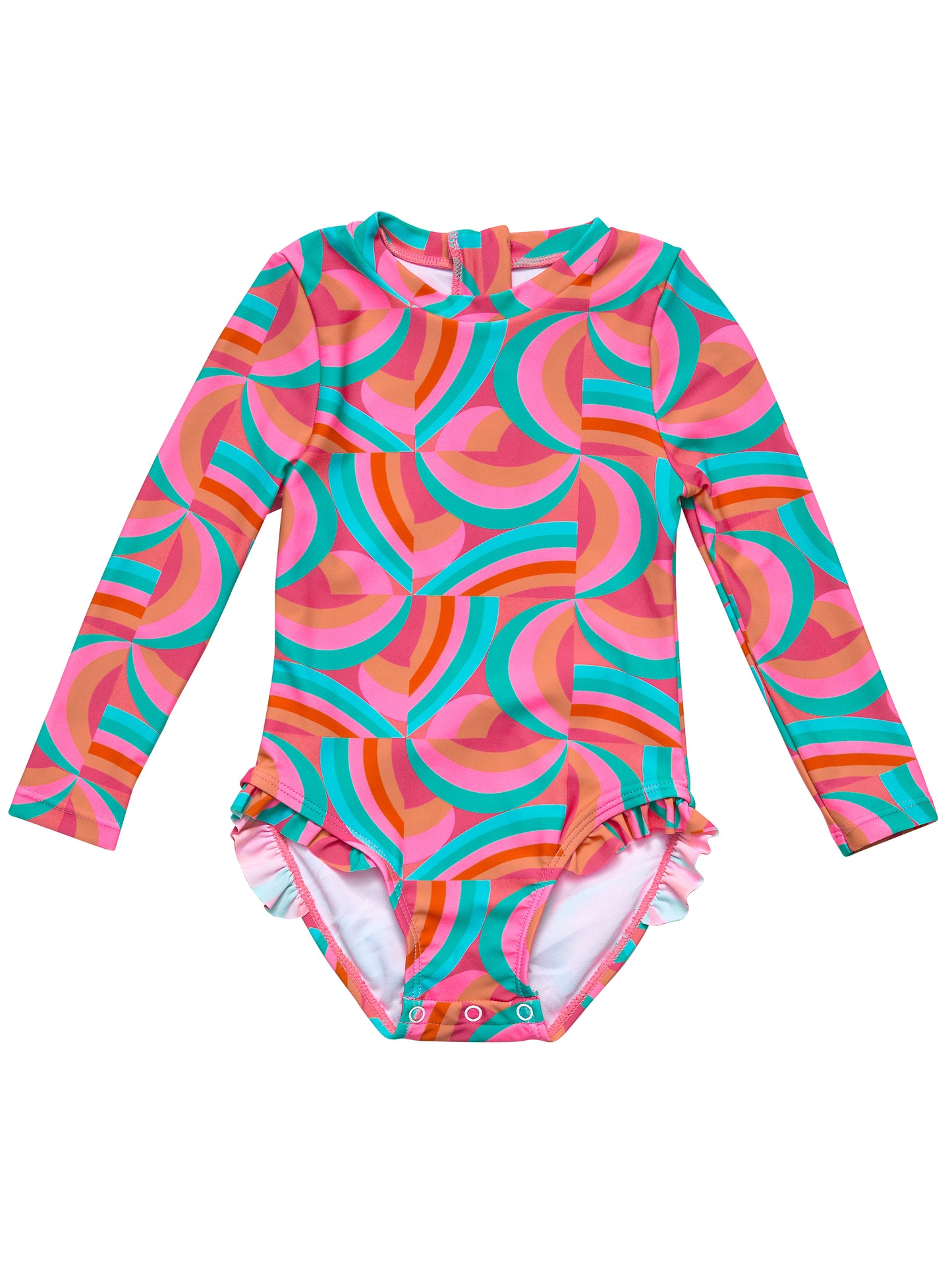 Geo Melon Sustainable Surf Suit