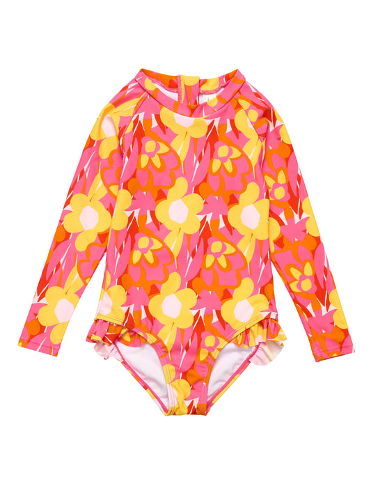 Pop of Sunshine Surf Suit