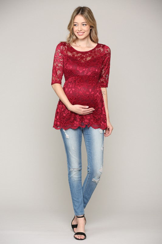 Lace to Love Top